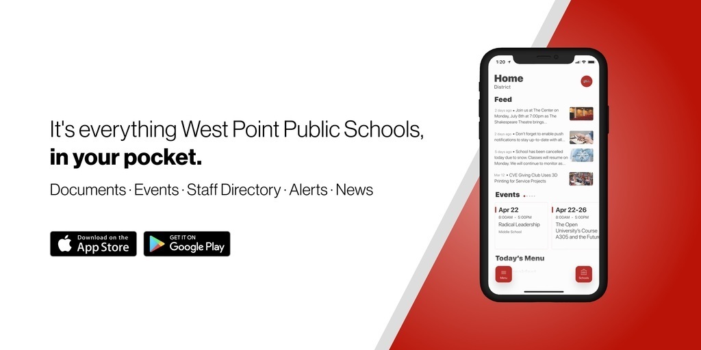 West Point Public Schools New App